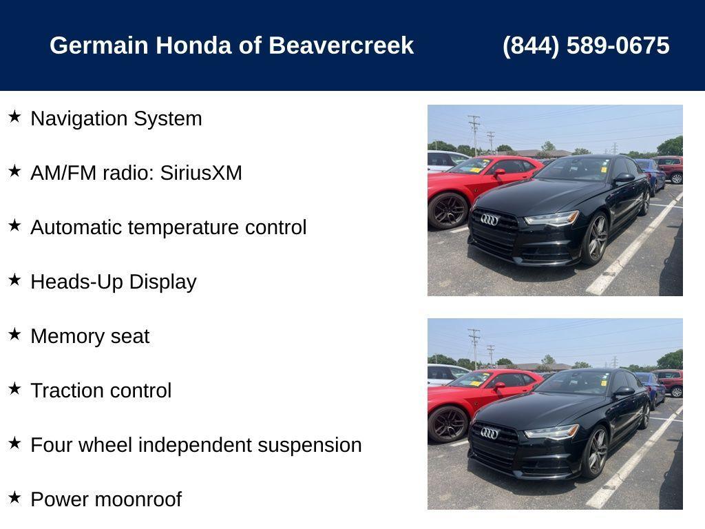used 2017 Audi A6 car, priced at $24,695