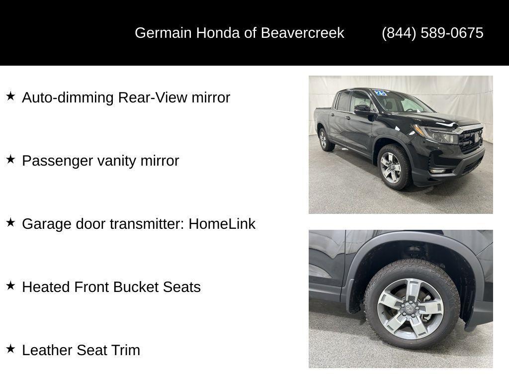 used 2025 Honda Ridgeline car, priced at $39,899