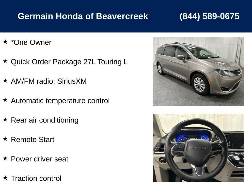 used 2017 Chrysler Pacifica car, priced at $18,975