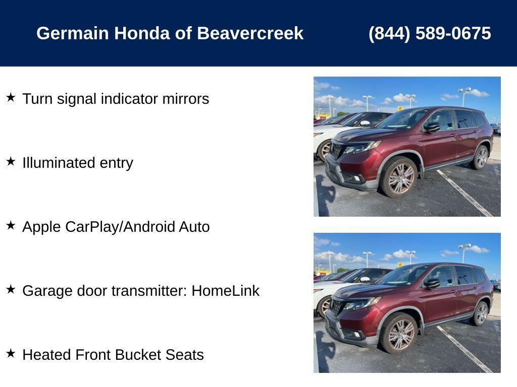 used 2019 Honda Passport car, priced at $24,755