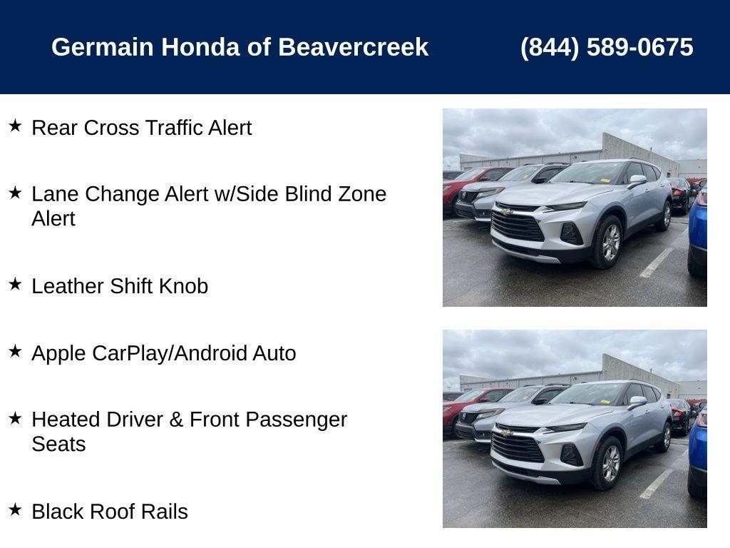used 2020 Chevrolet Blazer car, priced at $17,853