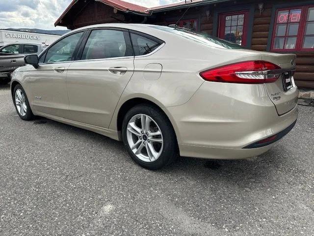 used 2018 Ford Fusion Hybrid car, priced at $18,500