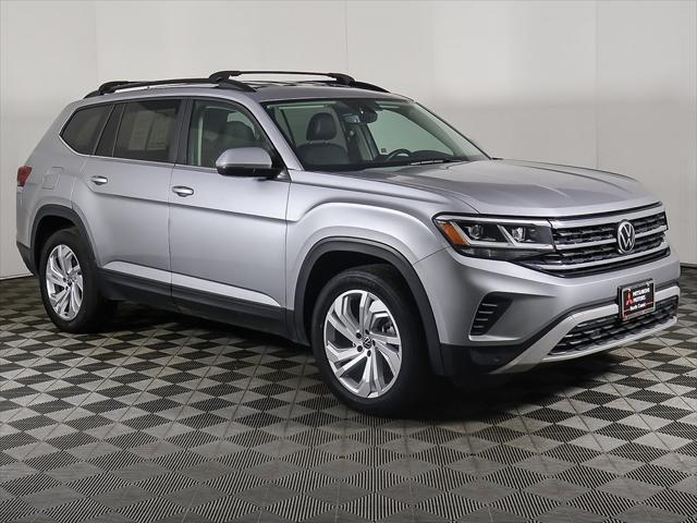 used 2021 Volkswagen Atlas car, priced at $24,399