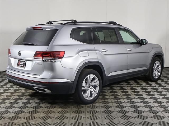 used 2021 Volkswagen Atlas car, priced at $24,399