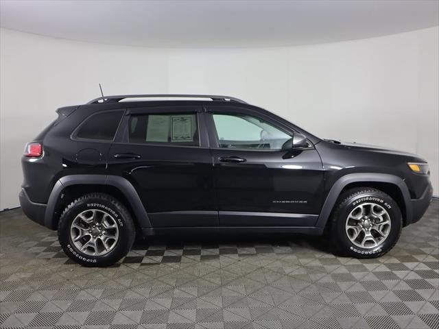 used 2021 Jeep Cherokee car, priced at $27,593