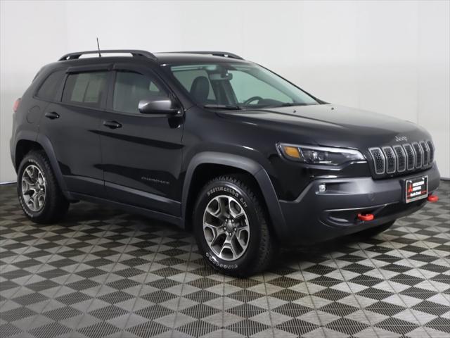 used 2021 Jeep Cherokee car, priced at $25,633