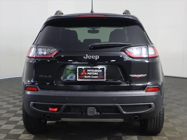 used 2021 Jeep Cherokee car, priced at $27,593