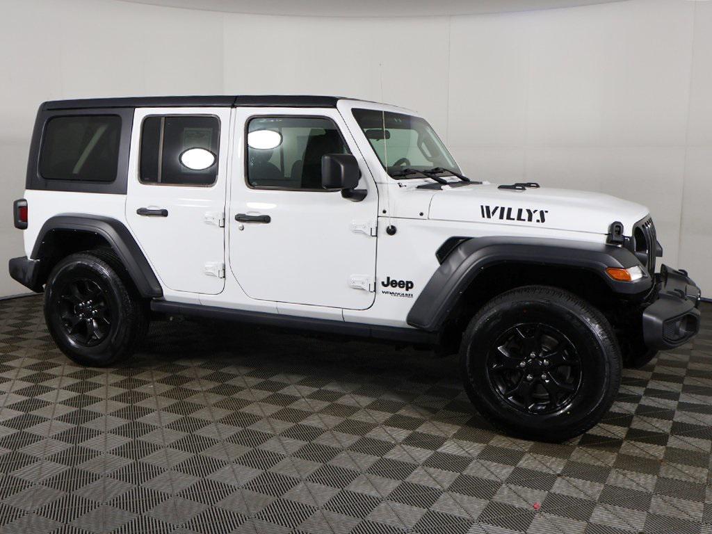 used 2022 Jeep Wrangler Unlimited car, priced at $30,084