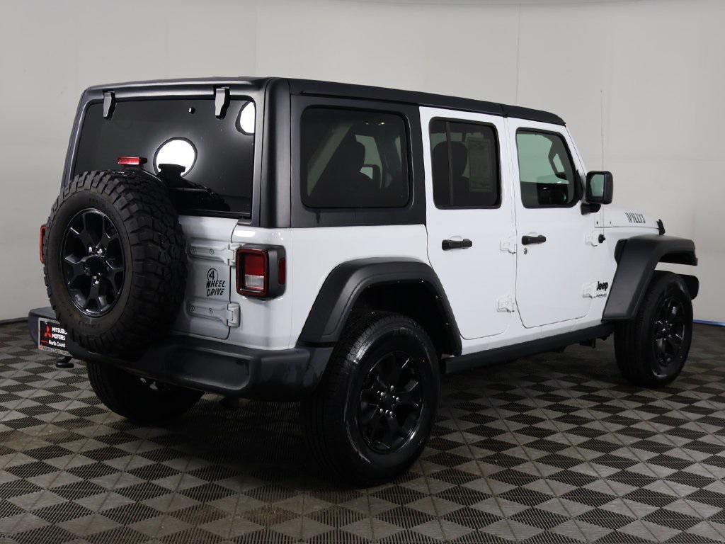 used 2022 Jeep Wrangler Unlimited car, priced at $30,084