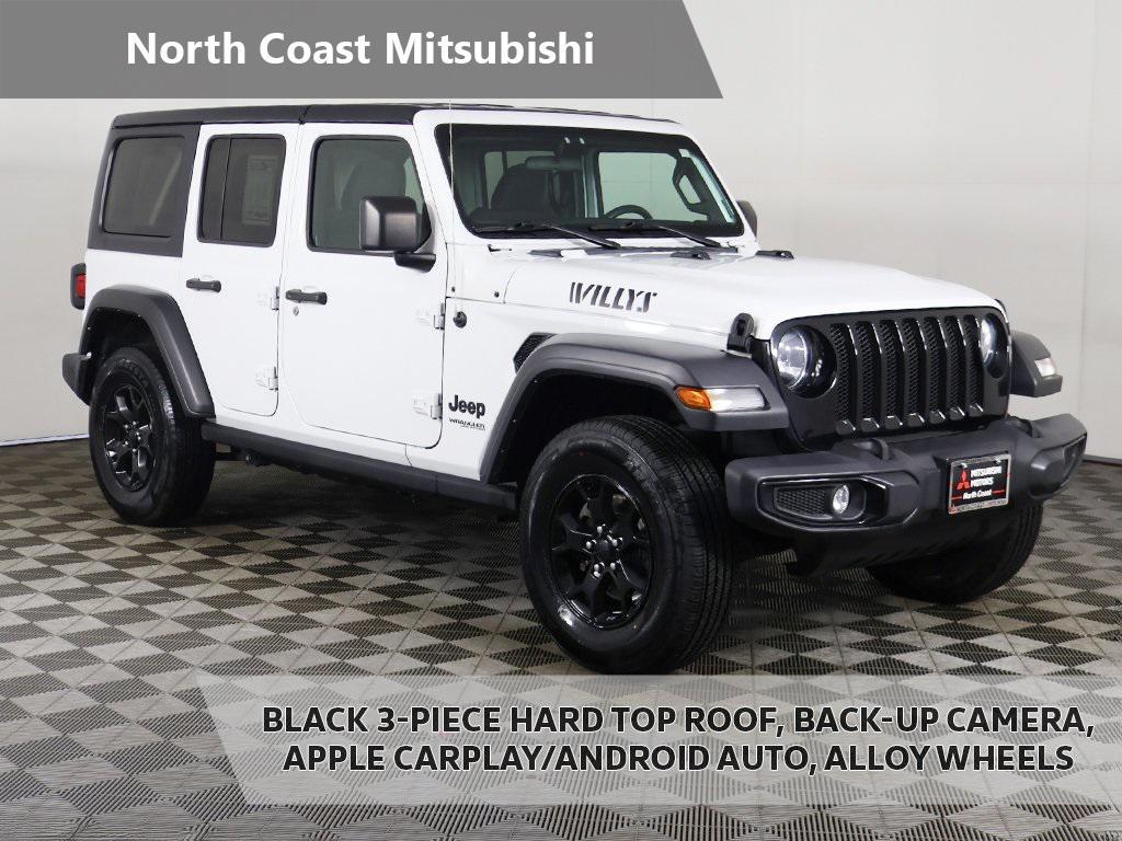 used 2022 Jeep Wrangler Unlimited car, priced at $30,084