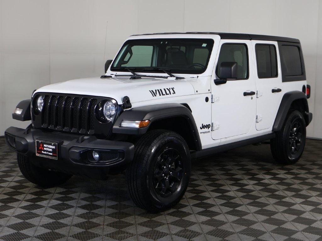 used 2022 Jeep Wrangler Unlimited car, priced at $30,084