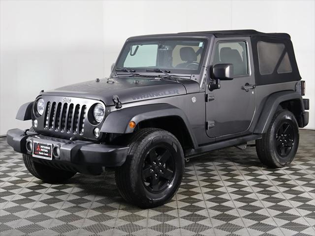 used 2017 Jeep Wrangler car, priced at $15,459