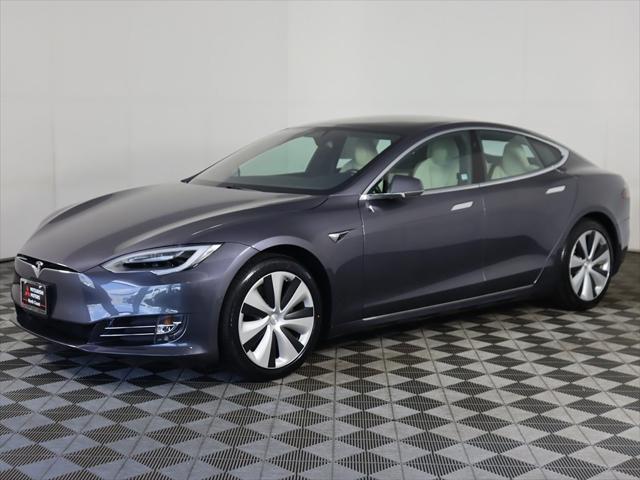 used 2021 Tesla Model S car, priced at $42,599