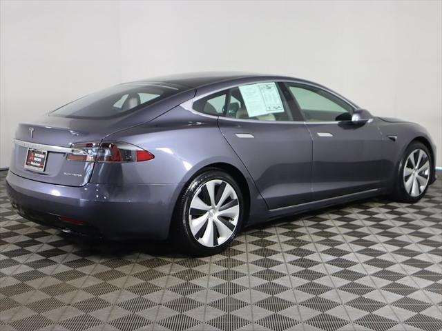 used 2021 Tesla Model S car, priced at $42,599