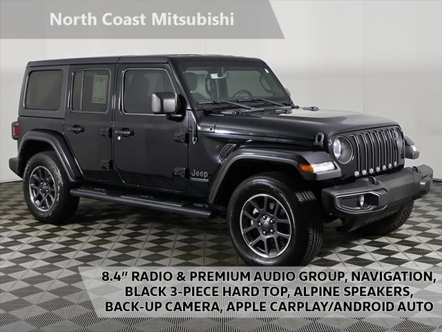 used 2021 Jeep Wrangler Unlimited car, priced at $28,129