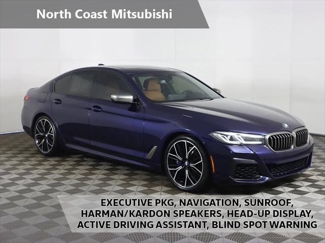 used 2021 BMW M550 car, priced at $43,999
