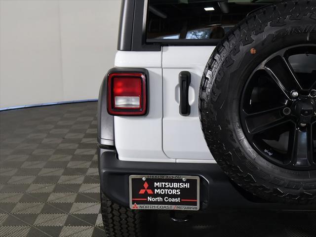 used 2021 Jeep Wrangler Unlimited car, priced at $27,255