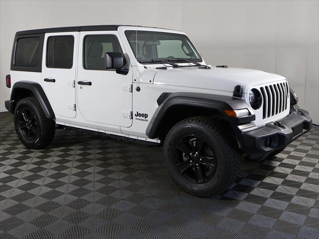 used 2021 Jeep Wrangler Unlimited car, priced at $27,255