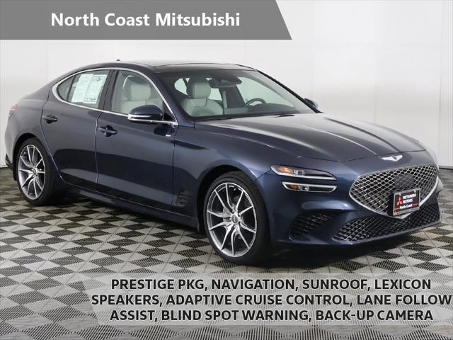 used 2022 Genesis G70 car, priced at $28,599