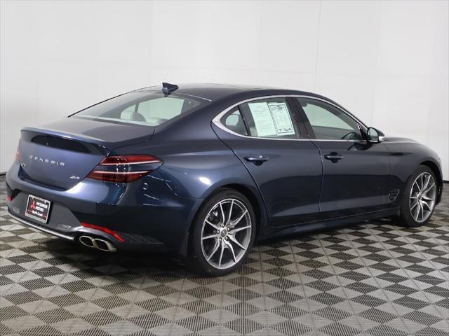 used 2022 Genesis G70 car, priced at $28,599