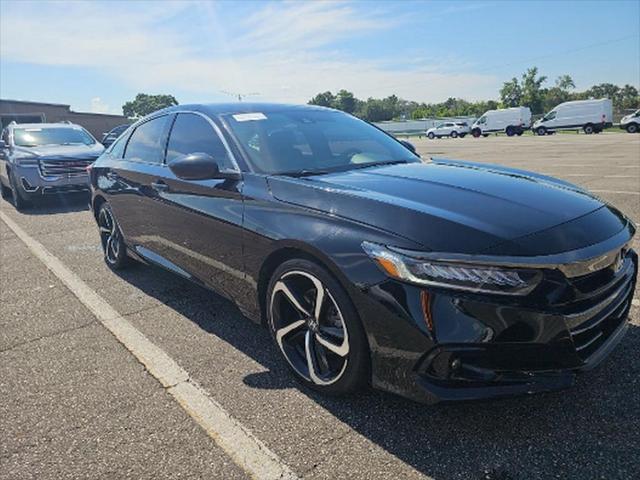 used 2021 Honda Accord car, priced at $22,490