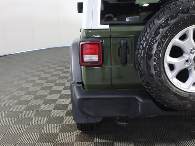 used 2021 Jeep Wrangler Unlimited car, priced at $27,329