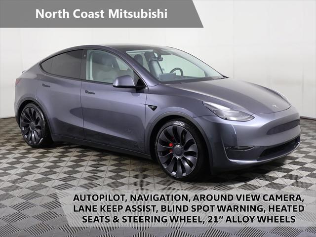 used 2021 Tesla Model Y car, priced at $24,999