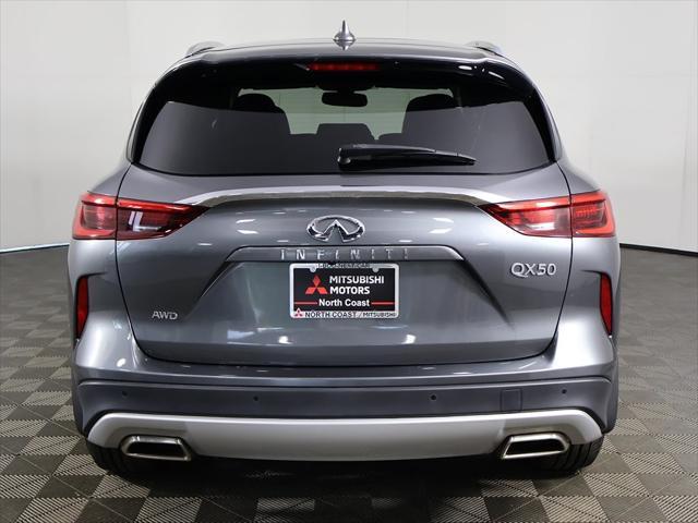 used 2021 INFINITI QX50 car, priced at $22,459