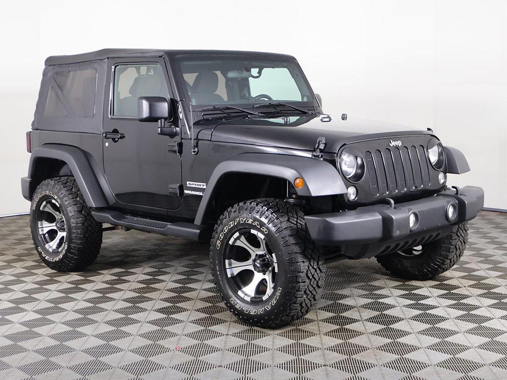 used 2014 Jeep Wrangler car, priced at $16,494