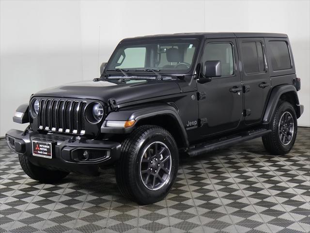 used 2021 Jeep Wrangler Unlimited car, priced at $25,690