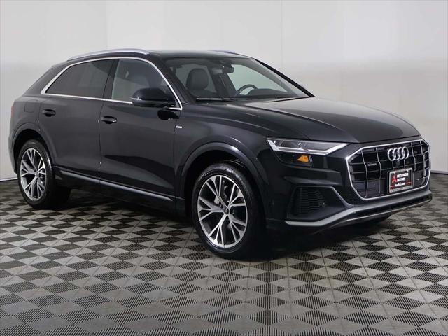 used 2021 Audi Q8 car, priced at $38,433