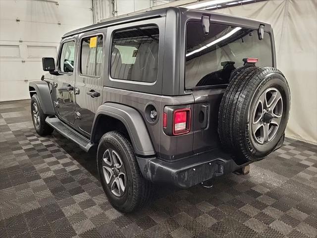 used 2022 Jeep Wrangler Unlimited car, priced at $28,353