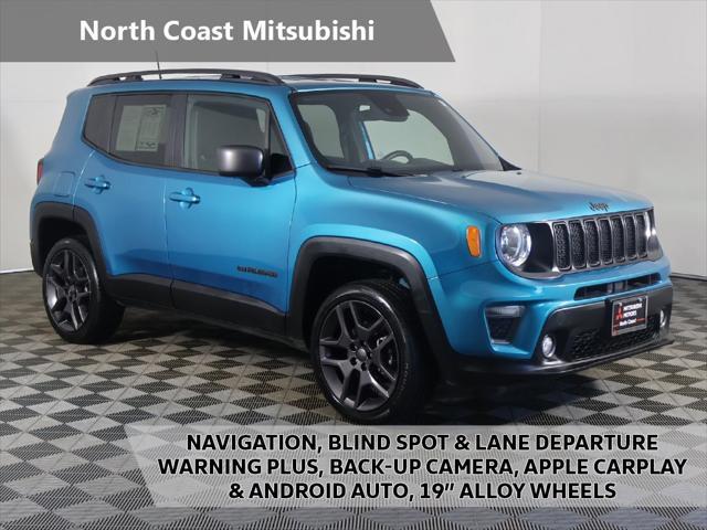 used 2021 Jeep Renegade car, priced at $18,289