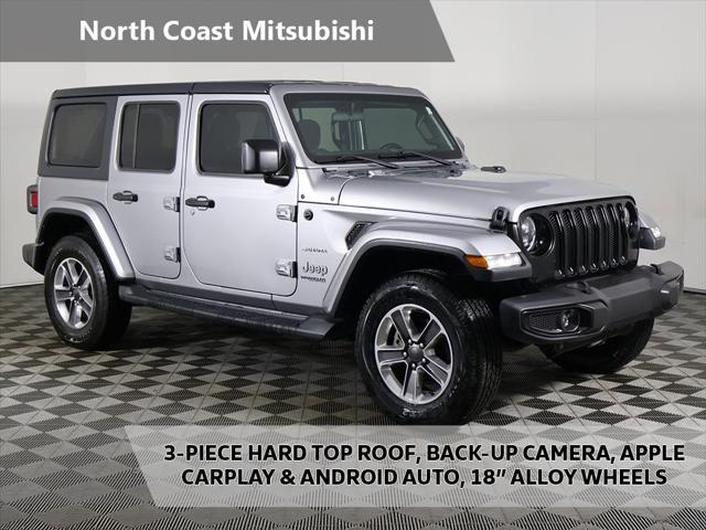 used 2020 Jeep Wrangler Unlimited car, priced at $25,629