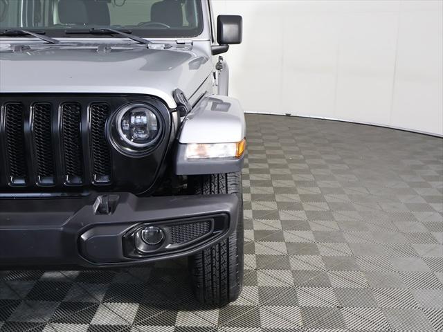 used 2020 Jeep Wrangler Unlimited car, priced at $25,629