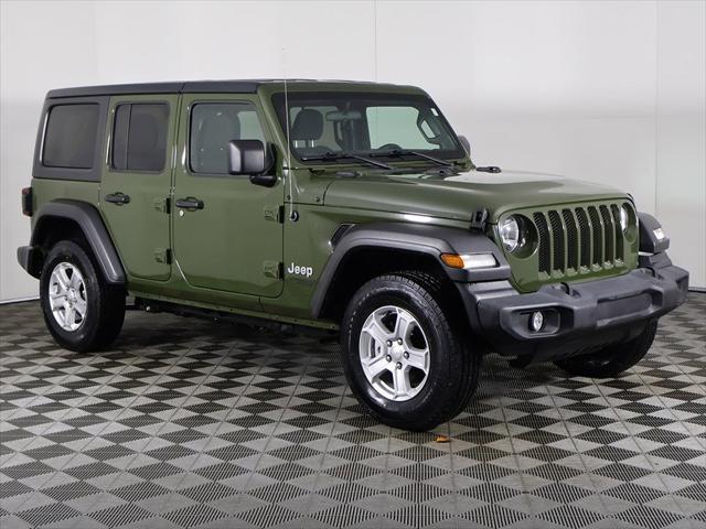 used 2021 Jeep Wrangler Unlimited car, priced at $27,999