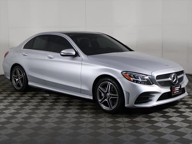 used 2021 Mercedes-Benz C-Class car, priced at $25,659