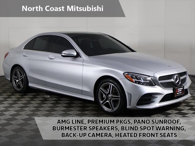 used 2021 Mercedes-Benz C-Class car, priced at $25,659