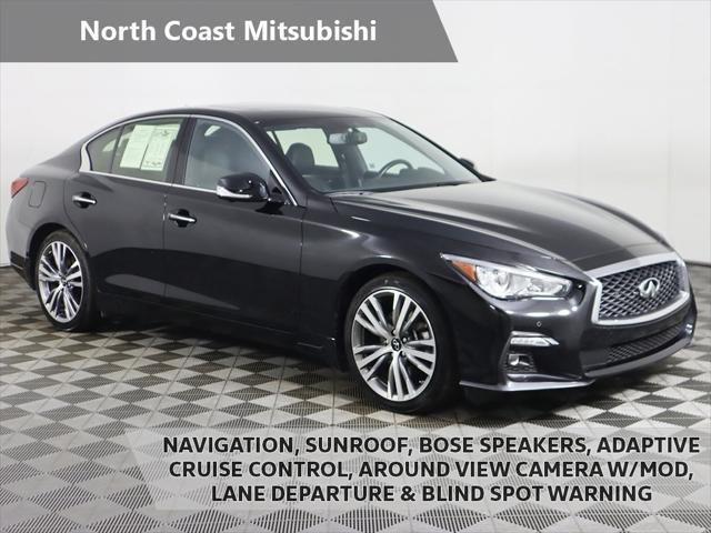 used 2021 INFINITI Q50 car, priced at $26,552