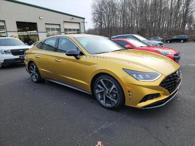 used 2021 Hyundai Sonata car, priced at $19,859