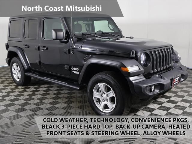 used 2021 Jeep Wrangler Unlimited car, priced at $28,299