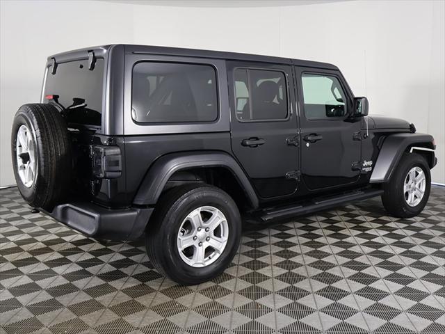 used 2021 Jeep Wrangler Unlimited car, priced at $28,299