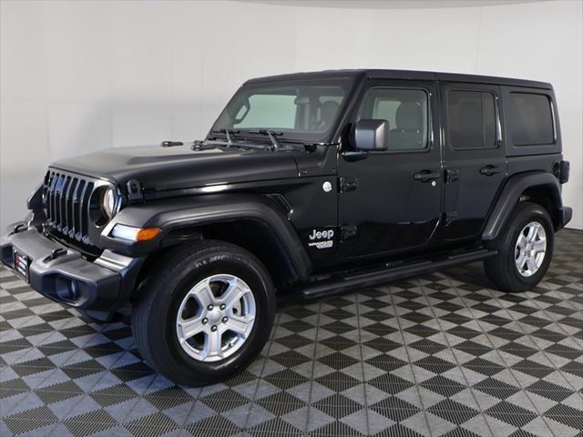 used 2021 Jeep Wrangler Unlimited car, priced at $28,299