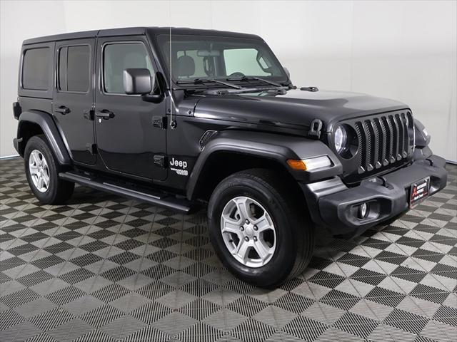 used 2021 Jeep Wrangler Unlimited car, priced at $28,299