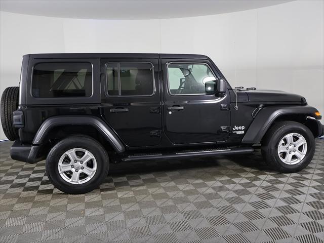 used 2021 Jeep Wrangler Unlimited car, priced at $28,299