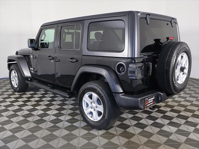 used 2021 Jeep Wrangler Unlimited car, priced at $28,299