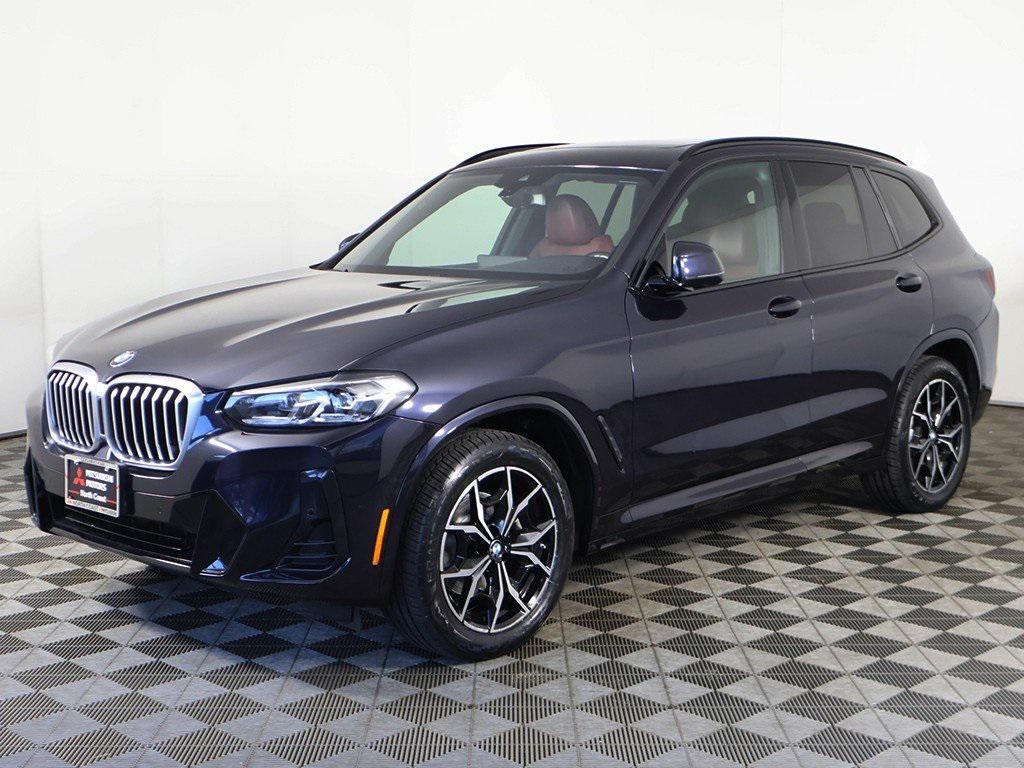 used 2022 BMW X3 car, priced at $34,880