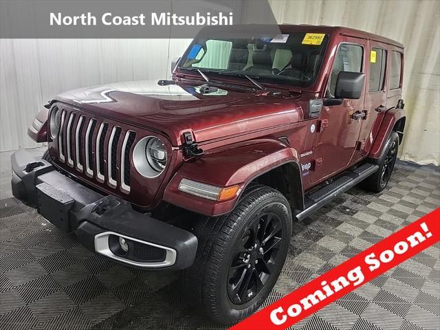 used 2021 Jeep Wrangler Unlimited car, priced at $30,729