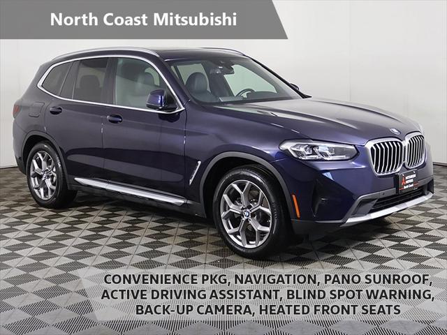 used 2022 BMW X3 car, priced at $34,190