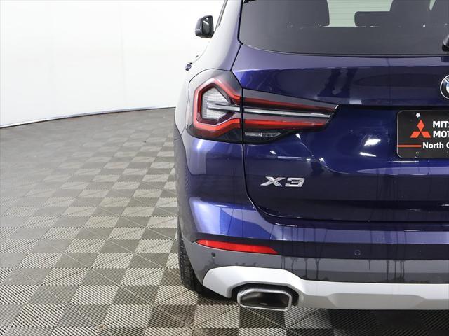 used 2022 BMW X3 car, priced at $34,190